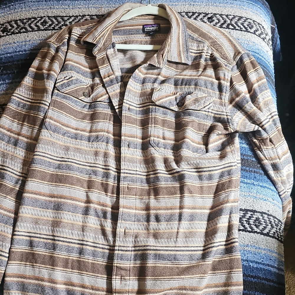Patagonia Striped Button-Up Shirt